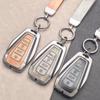 Zinc Alloy Leather Car Key Cover Case For Geely Coolray X6 Emgrand Global Hawk Gx7 Remote Car Accessories Shell Holder
