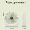 Home small fan USB charging model, student desktop fan, portable outdoor high air volume electric fan