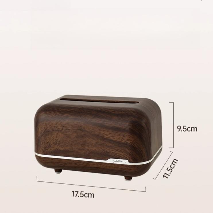 Desktop Living Room Tissue Box, Antique Style Tea Table, Bedroom, Light Luxury Home, Spring Magnetic Suction Paper Box