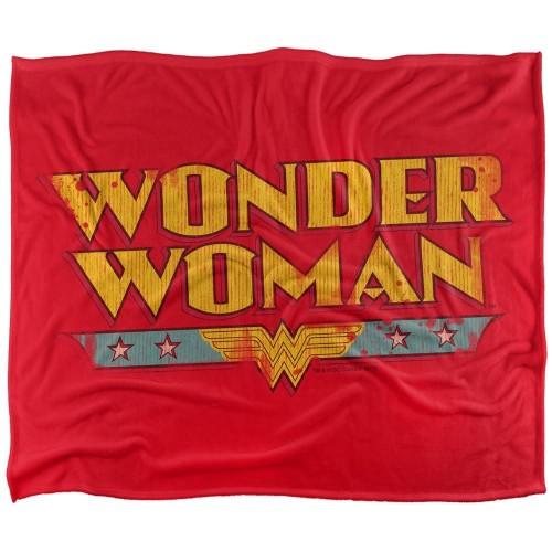 Wonder Woman Logo Soft Touch Blanket