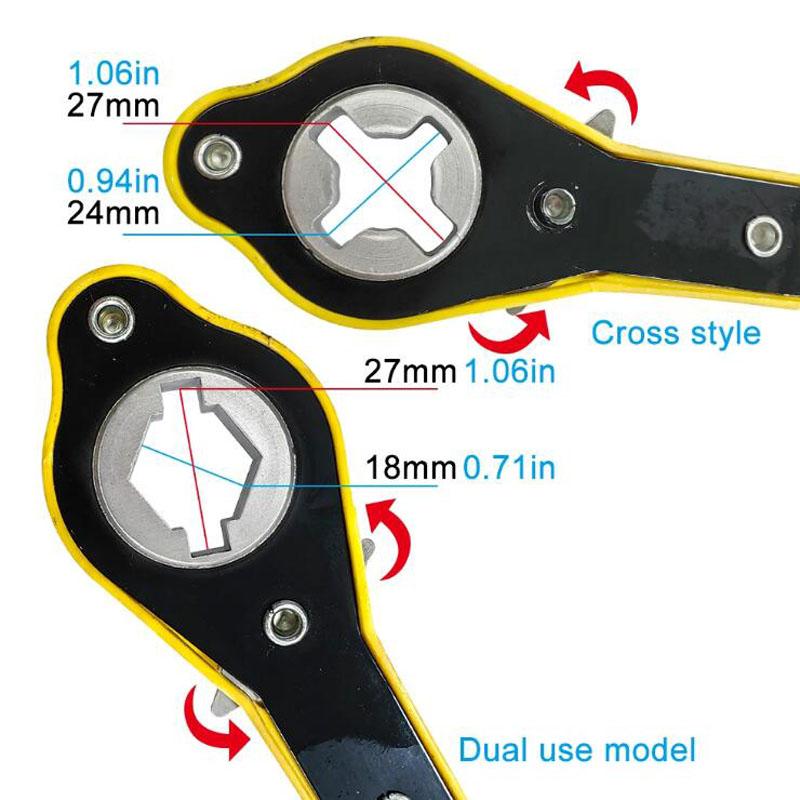 Car Mounted Small Car Universal Crank Handle Accessories with CAR Tools Car Jack Handle Lever Labor-saving Wrench Tool