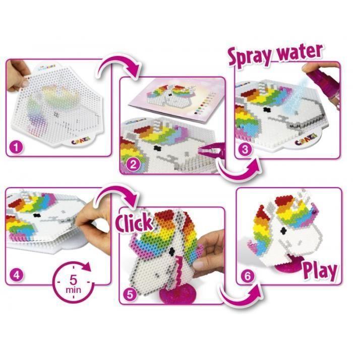 Sprühperlen DAS EINHORN - Kinderspielset