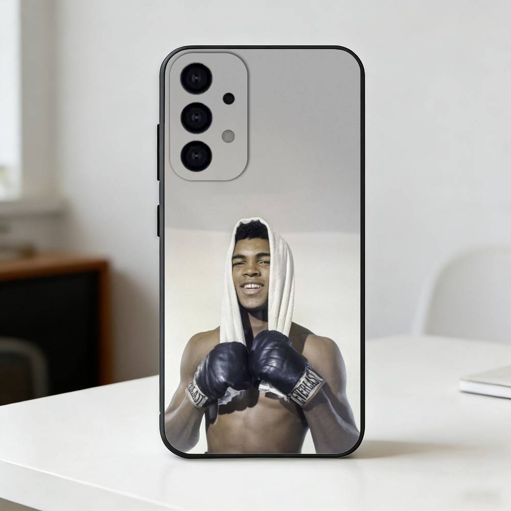 M-muhammad ali inspirational Phone Case For Samsung S25,S24,S21,S22,S23,S30,Ultra,S20,Plus,Fe,Lite Black Shell