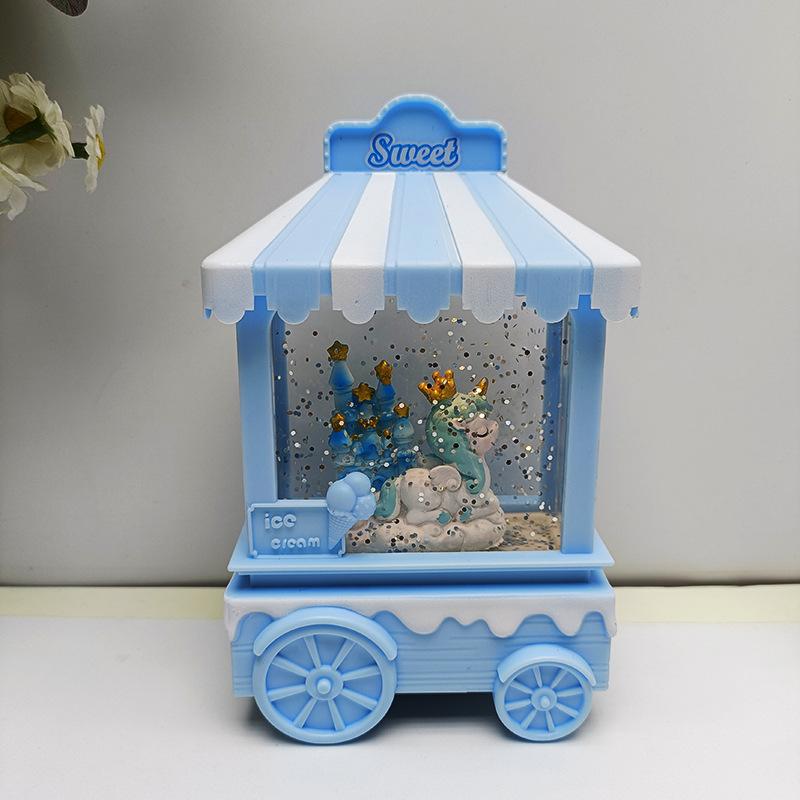 

Dream Girl Creative Heart Crystal Music Night Light Aaa Battery Power Supply StyleE