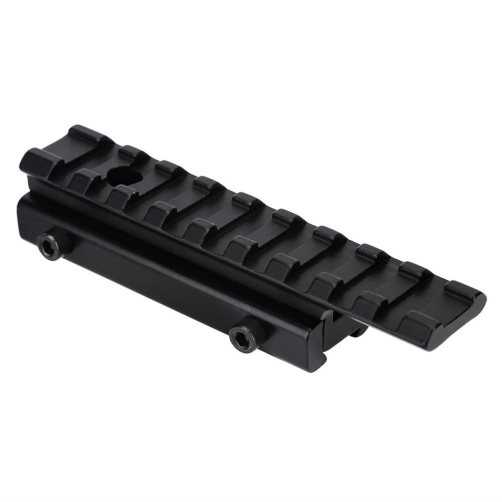 Dovetail Extension 11mm To 20mm Picatinny Rail Adapter Rifle Scope Mount Converter