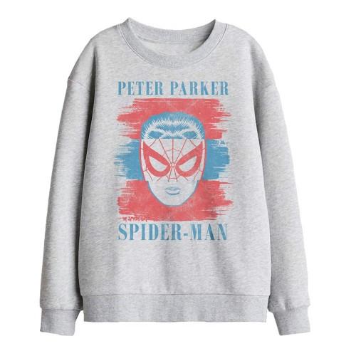 Spider-Man Childrens/Kids Peter Parker Stripes Sweatshirt