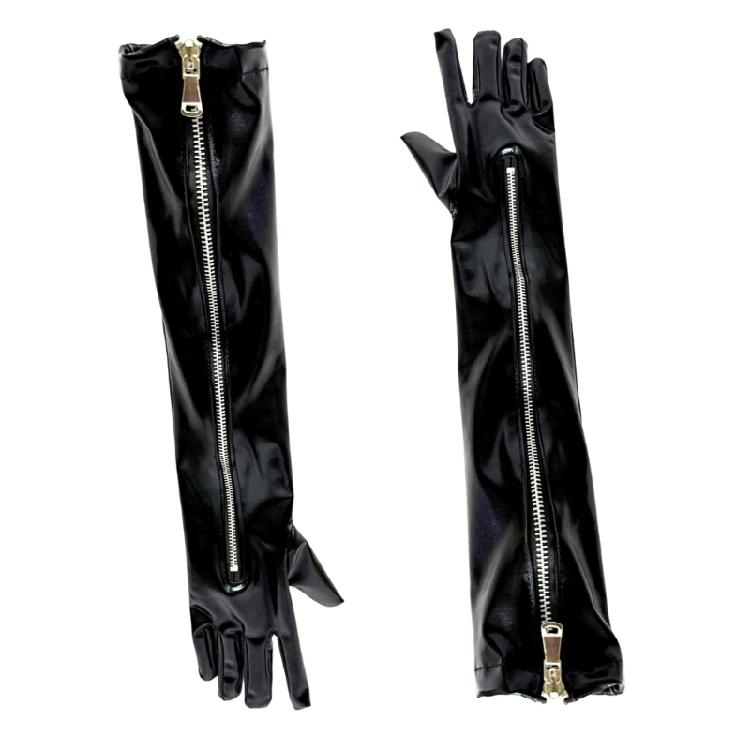 1 Paio di Guanti Lunghi in Ecopelle PU che Forniscono Comfort e Stile Caldi per l'Inverno Guanto da Cosplay per Costume da Sera e Uso Quotidiano