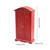 1:12 Scale Dollhouses Miniature Furniture Wood Wardrobe Dollhouses Decorations Accessories for Dollhouses Decorations
