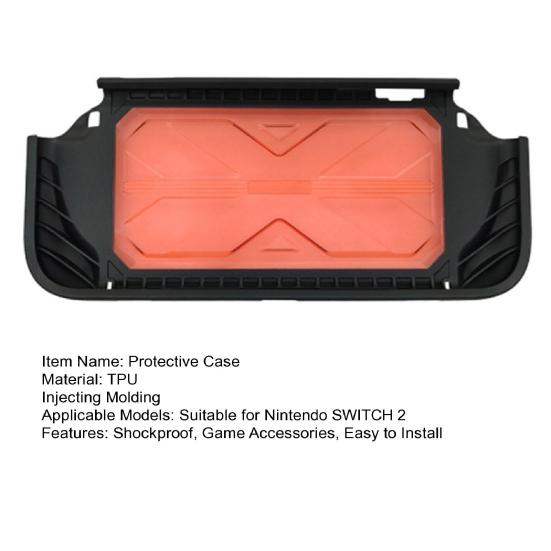 Game Console Protective Case for Nintendo Switch 2 Shockproof Handheld Video Game Machine Protector Cover Skin Shell Game Console Accessories