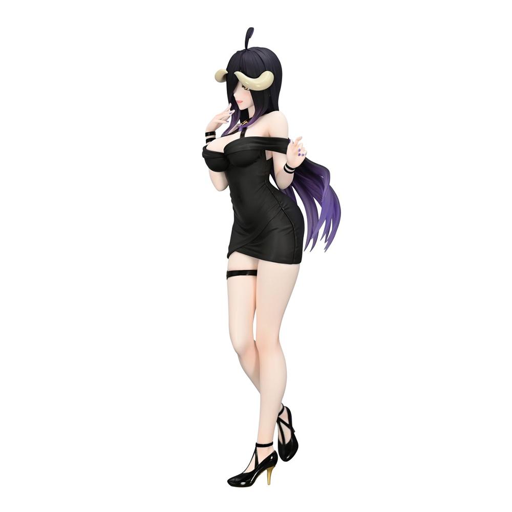 Anime Figure Albedo Figure Beauty Succubus Standing Action Figure albedo Model desktop ornament Car Decora Adult Toy Boy Gifts