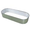 Raised Garden Bed Steel   Outdoor Planter Box with Open Bottom for Vegetables Fruits Flowers