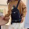 Nylon Casual Backpack With Breathable Design For Students And Commuters