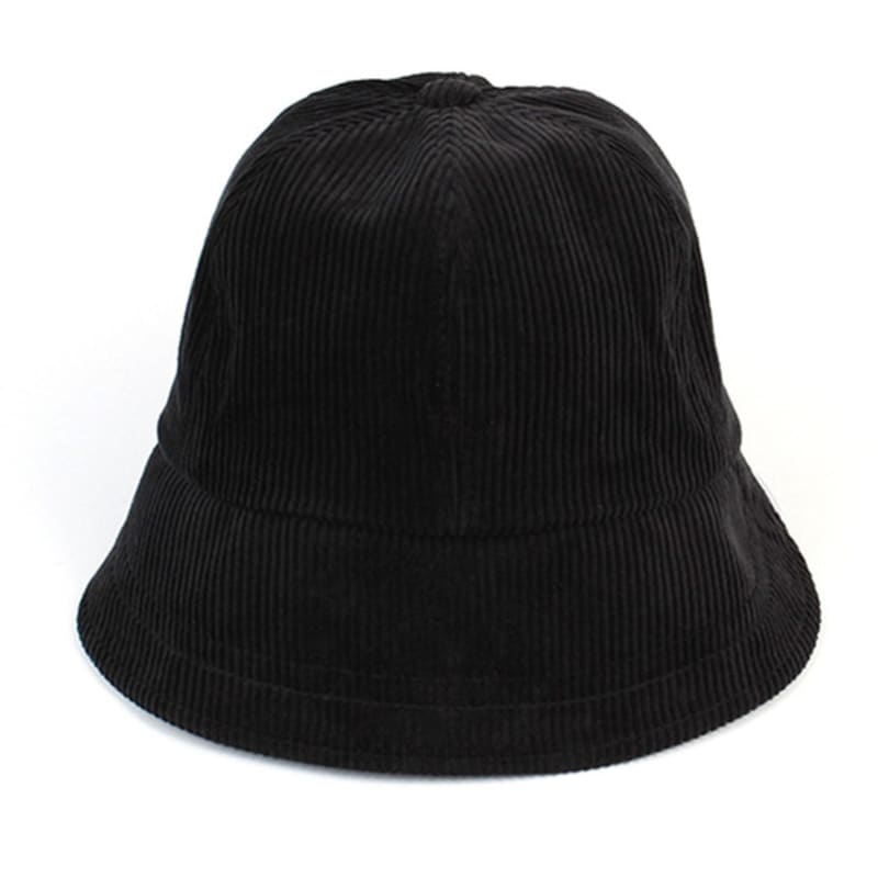 Universal Chemistry Backopen Black Corduroy Bucket Hat