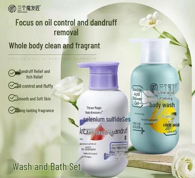 Three Magicians Anti-Schuppen Shampoo & Duschgel Set
