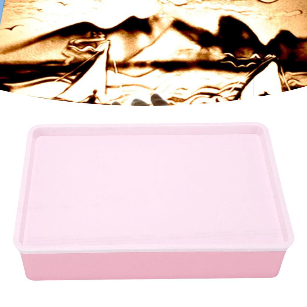 Portable Sand Painting Light Box for Kids Light Up Sensory Table USB Powered for Fine Motor Skill Development