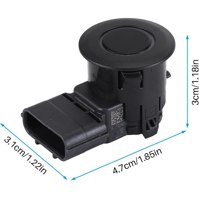 4PCS Bumper Backup Sensor,Bumper Parking Sensor Retainer 39680TZ5A01 39681TZ5A01 39680TZ5A010M1 Parking Assist Sensor Compatible with Honda Acura RLX