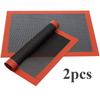 Silikonová podložka na pečení 30x40cm Opakovaně použitelný plech na pečení sušenek Nepřilnavá Žáruvzdorná podložka na pečení do trouby grilu mikrovlnné trouby