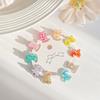 Hair Accessories Mini Hair Claw Hair Clip Flower Mini Hair Claw Elegant Star Hair Crab Clip  Girls