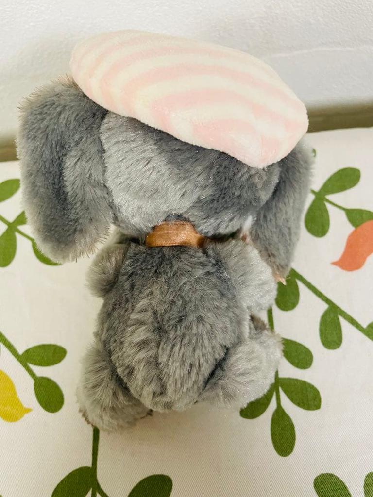 [USED] Clemens Antique Steiff Elephant Teddy Bear Plush Toy