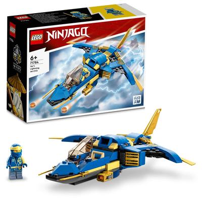 LEGO Ninjago Lightning Jet EVO Oyuncak Hediye Doğum Günü Bloğu Eğitici Noel Erkek Kız Çocuklar 6 Yaş 7 Yaş 8 Yaş Savaş Robotu