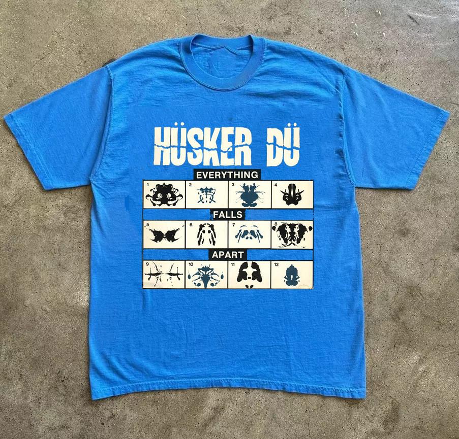 

Husker Du Группа Всё Разваливается и Другое Полный Размер S-5XL SS564 Унисекс Футболка XL