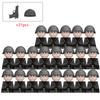 MOC Military Italian Soldier War Action Figures Army Figures Building Blocks Helmet Weapons Accessories Kids for Toys Gifts