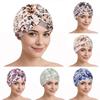 Indian Print Hijab Caps Knotted Style Floral Head Wrap Fashion Head Wrap Cap  All Match Decor