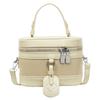 Woven Single Texture Shoulder Crossbody Bag Solid Color Handbag Women Fashion