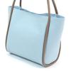 B5 Size Bag Ice 21641 [Kitamura] Semi-shoulder Y-1351 Women's Blue/Cocoa [Blue]