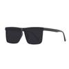 Lunettes de soleil polarisées style européen et américain pour hommes et femmes, nouvelles lunettes de conduite protection UV, lunettes de soleil carrées pour grand visage de pêche