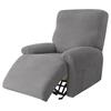 Recliner Chair Cover Stretch Thick Soft Recliner Slipcover Jacquard Sofa Couch Armchair Cover 4 Separate Piece Elastic Protector