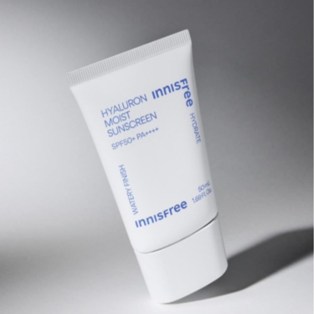 Innisfree Hyaluron Moist Sunscreen SPF50+ PA++++ 50ml × 2 (Twin Pack)