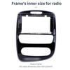 Gloss Black 9-inch Navigation Fascia Frame for 2017+ Renault Clio Android Central Control Panel