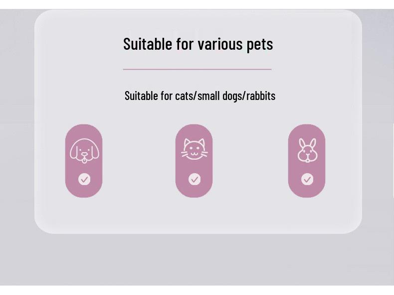 Breathable Portable Pet Backpack: Lightweight Foldable Canvas Carrier for Cats & Dogs