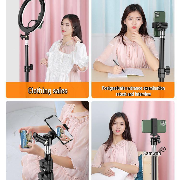 2026 Universal Multi-Function Selfie Stick & Phone Holder Tripod for Live Streaming and Photography