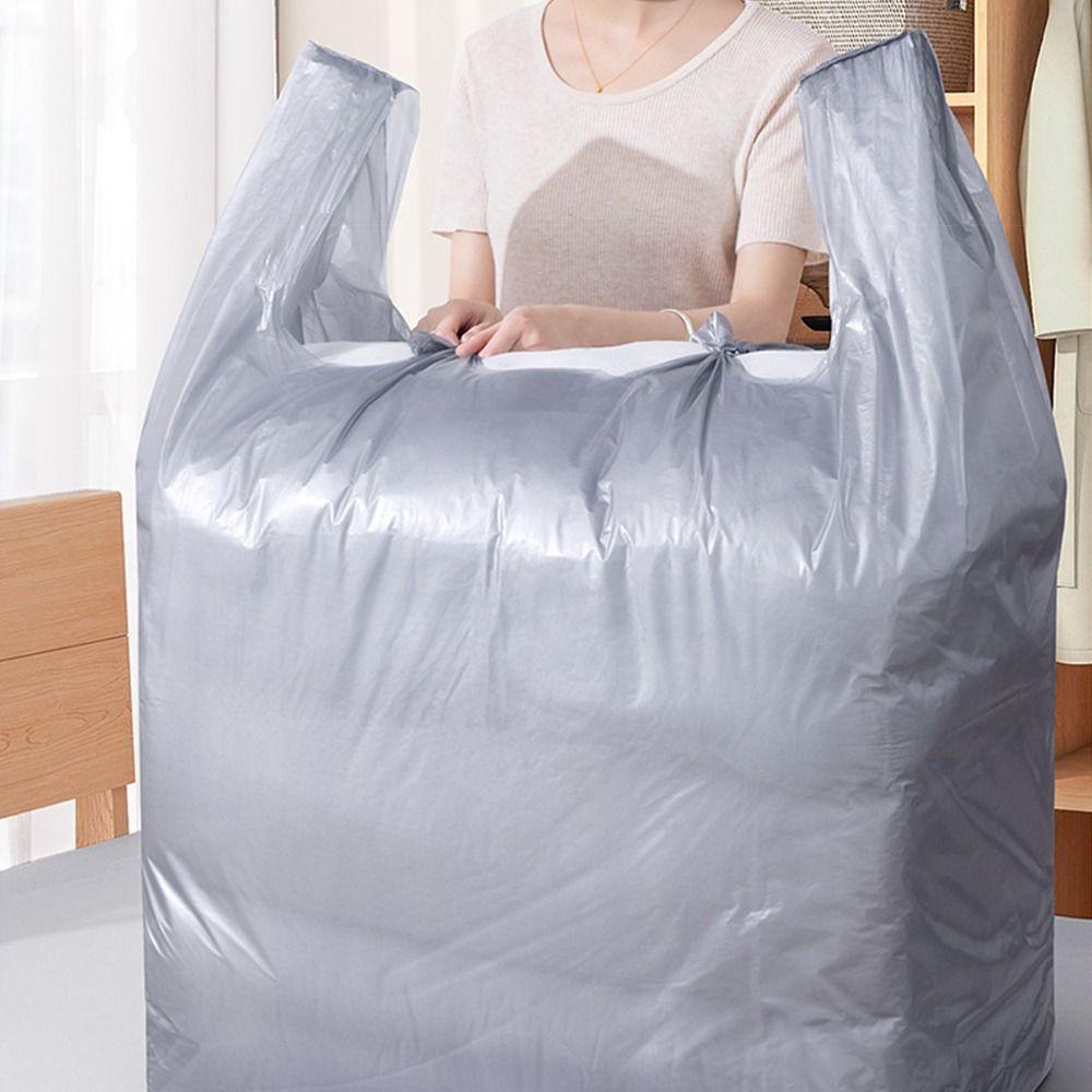 10pcs Waterproof Plastic Bags Thickened Bedding Organizer Clothes Storage Bags  Duvet Storage