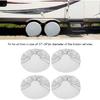 RV Tire Cover, Pack of 4 Polyester Fiber 27"-29" Wheel Tyre Protector Case Dirtproof Sun Rain Snow Protector Wheel and Tire Cover Replacement for Car