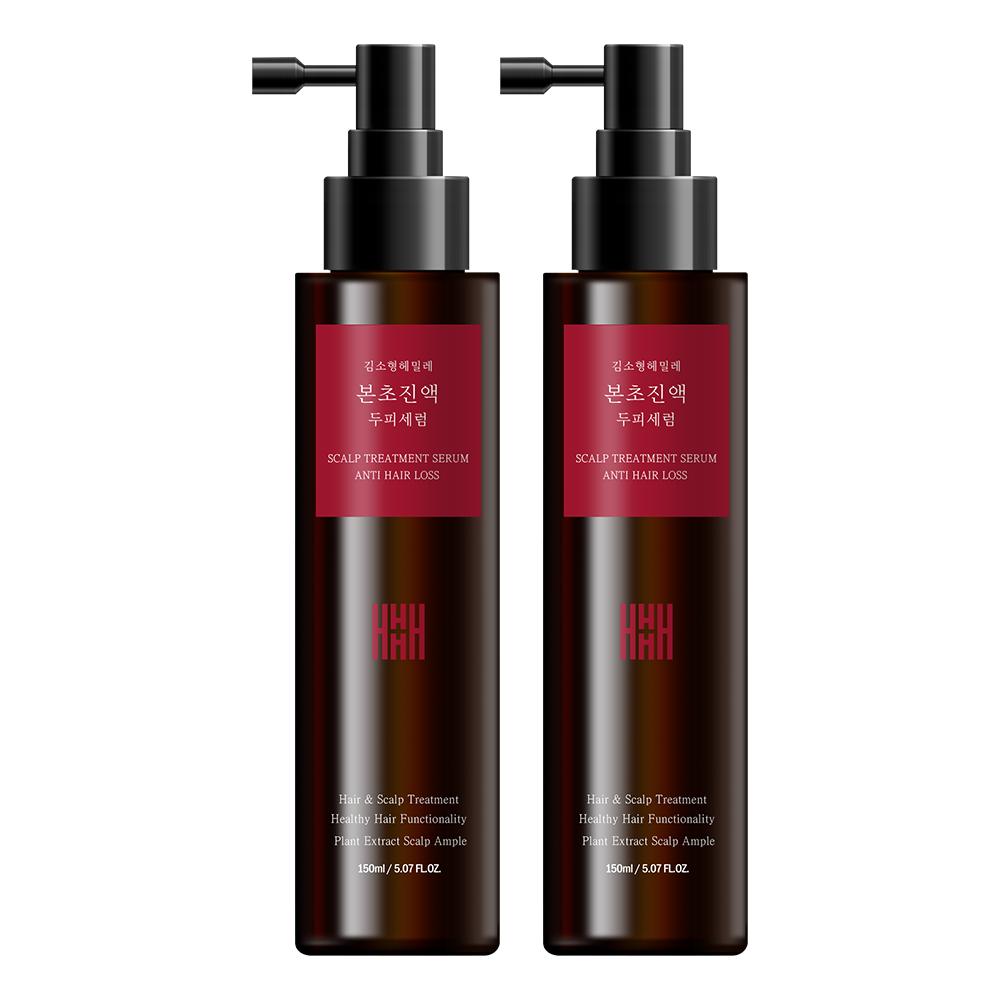 Kim So-hyung Hemile Scalp Care Hair Loss Symptom Relief Herbal Extract Scalp Serum Hair Tonic 2 pcs 150ml