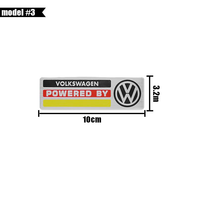 1Pcs 3D Metal Stickers Car Body Trunk Decals Auto Accessories For Volkswagen K51 Passat B5 B6 CC Tiguan Scirocco Sharan Touran Polo