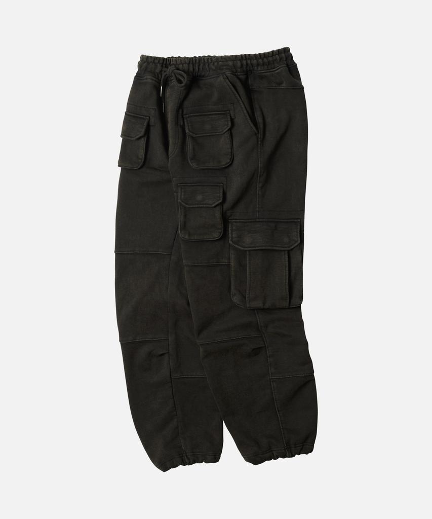 FRIZMWORKS French Paratrooper Sweat Pants _ Black Brown