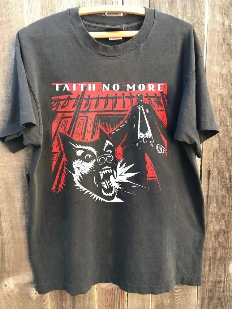 

Футболка-репринт 90-х Faith No More King For A Day Fool For A Lifetime Tour Унисекс XXXXL