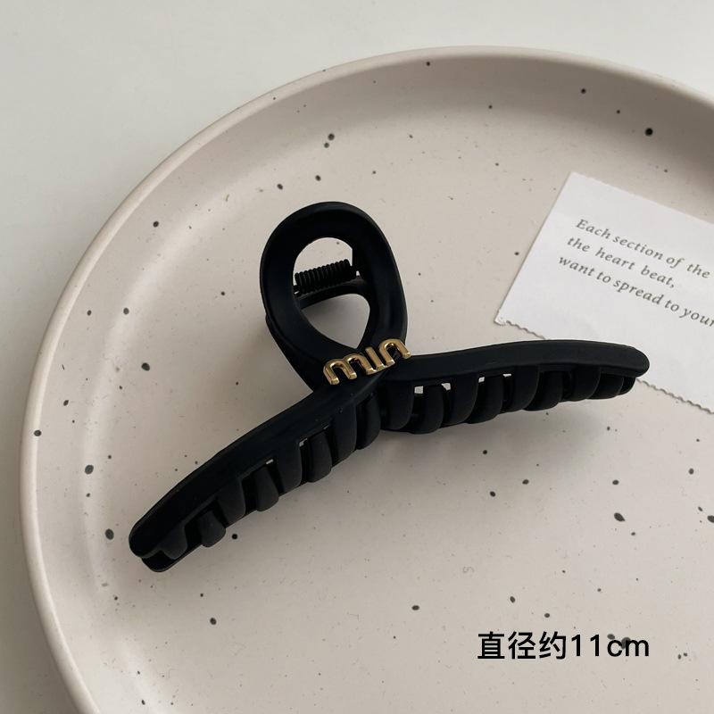 Cute Contrasting Color Clip, Brown Hairpin One Size