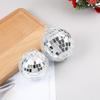 Christmas Ball Ornaments 2-8Cm Mini Disco Mirror Ball Christmas Tree Decoration