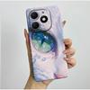 Für tecno Spark go 2024 BG6 Hülle Fundas Schöne Blumen Mattes Flüssigsilikon Schutzhülle Für Tecno SparkGO 2024 Handyhüllen