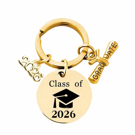 Brelok na ukończenie szkoły Klasa 2026 Absolwenci Szkoły Średniej i Uczelni Znaczący Brelok na Ukończenie Szkoły dla Niej Jego Dekoracja na Ukończenie Szkoły