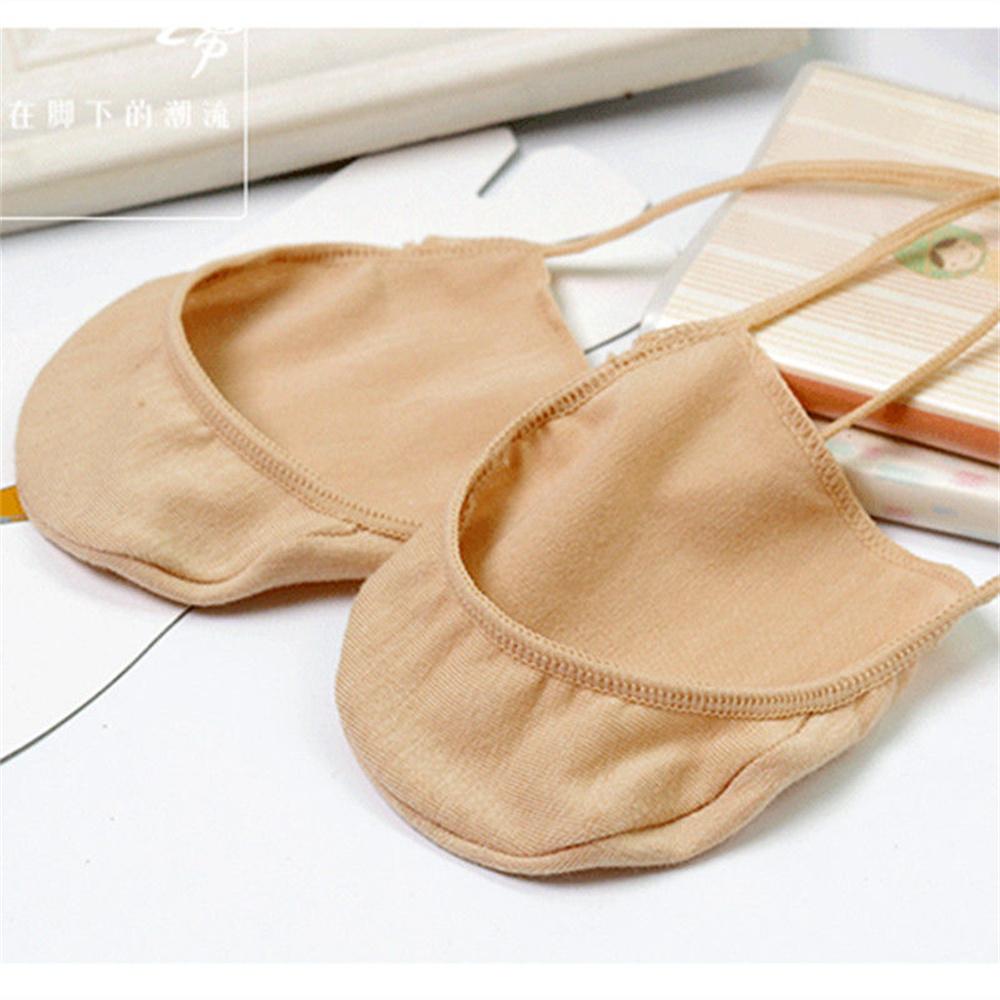 5 Pairs Suspenders Women Cotton Boat Socks Invisible Shallow Mouth Summer Thin Half Sole Socks Not Drop Heel Short Sox