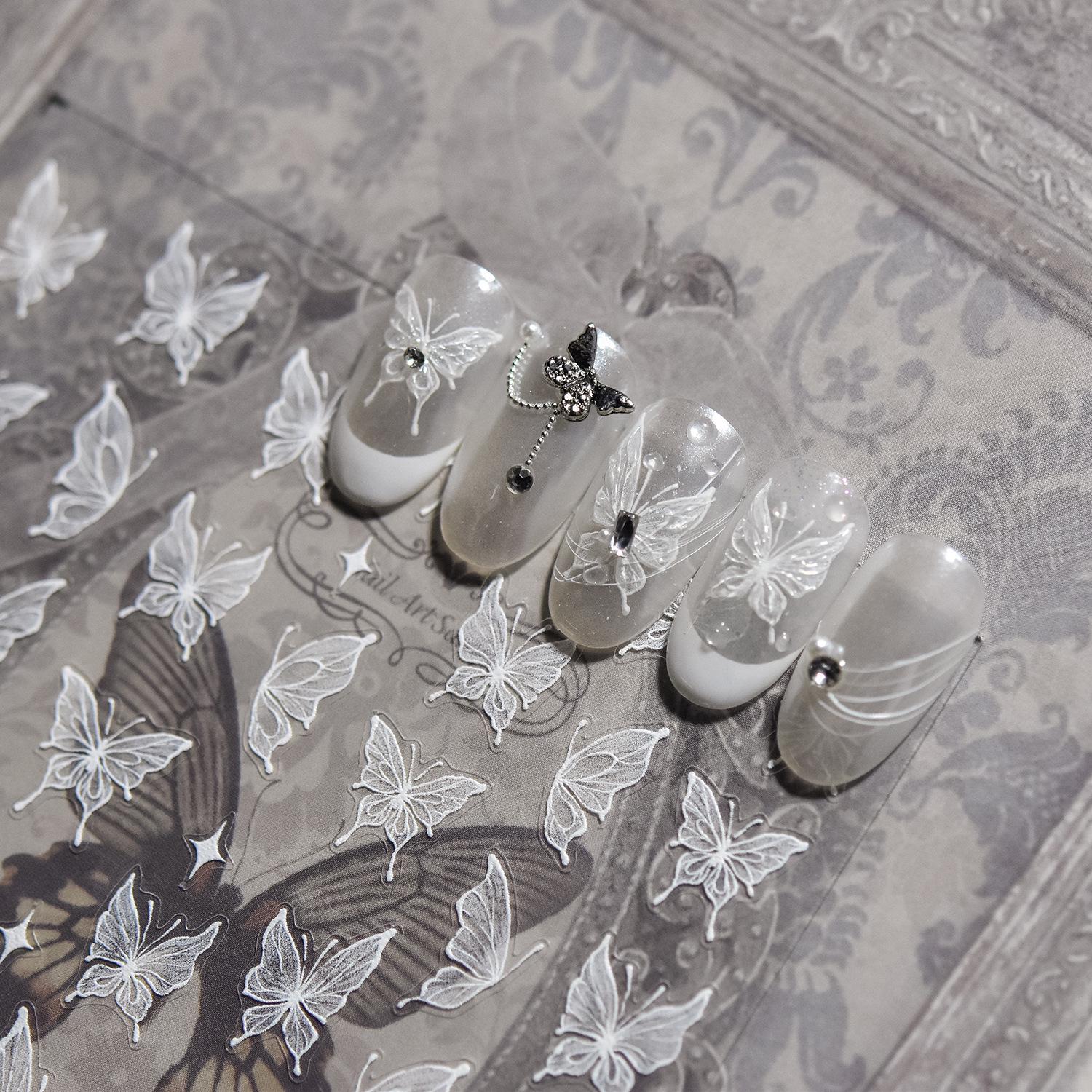 

Tomoni Thin & Tough Retro Japanese Nail Stickers - God of Wealth Design