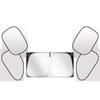 Silver-Coated UV Protection Car Sunshade: Full Blackout Heat Insulation for Windshield