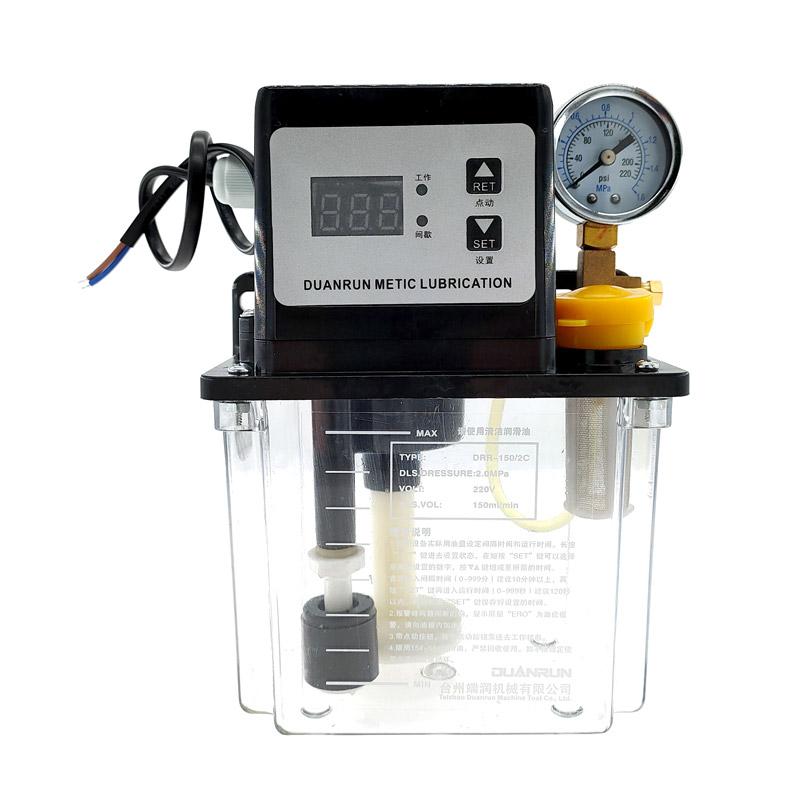 1 pz 0,5L Pompa Lubrificante Pompa Olio Lubrificante Automatica Pompa di Lubrificazione Elettromagnetica CNC Lubrificatore