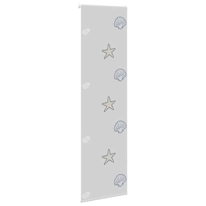 VidaXL Store enrouleur de douche 70x240 cm largeur du tissu 66 cm, store de douche, store enrouleur de rideau de douche, 4014888